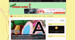 Desktop Screenshot of animepowerlevel.com